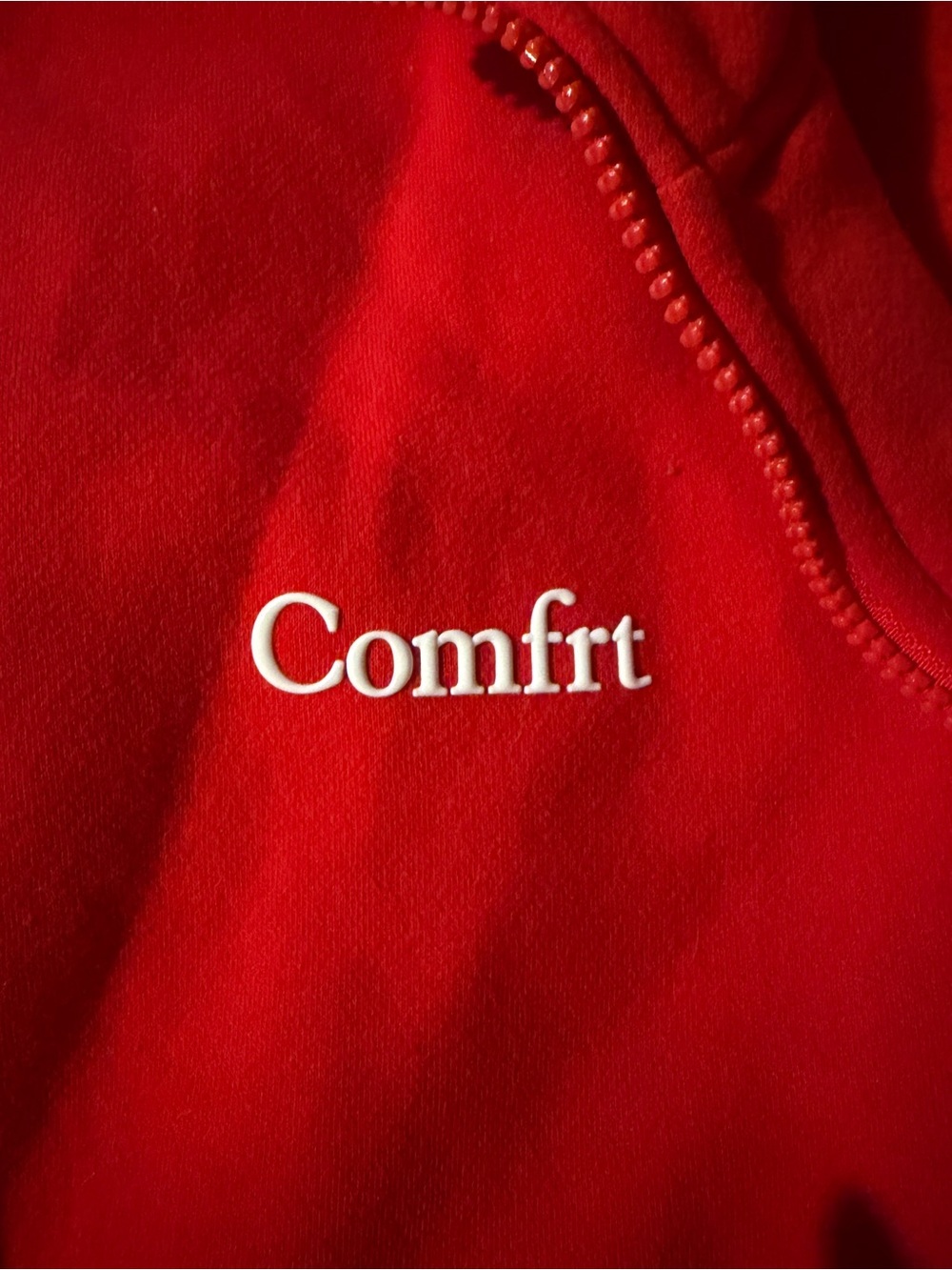 Comfrit Women's Red Puffer Jacket - Lightweight Insulated Coat